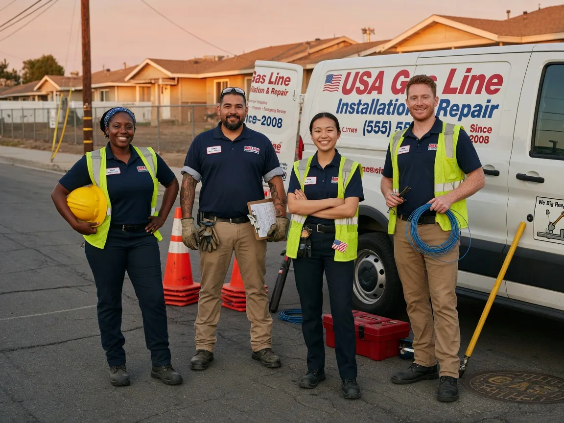 Gas Line Installation company in Duncans Mills, CA